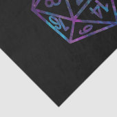 RPG Krit AF | Nebula Fantasy Tafelblad Dobbelstene Tissuepapier (Detail)