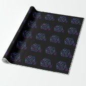 RPG Krit AF | Nebula Fantasy Tafelbladspeler Dobbe Cadeaupapier (Uitgerold)