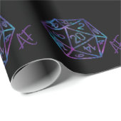 RPG Krit AF | Nebula Fantasy Tafelbladspeler Dobbe Cadeaupapier (Rol Hoek)