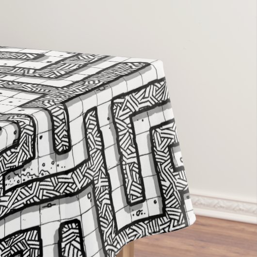 RPG Labyrinth Tafeldoek Tafelkleed (Voorbeeld)