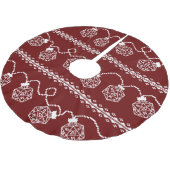 RPG licht rood op | Fantasy tafelblad Retro Gamer Kerstboom Rok (Gekanteld)