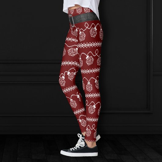 RPG licht rood op | Fantasy tafelblad Retro Gamer  Leggings