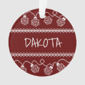 RPG licht rood op | Fantasy tafelblad Retro Gamer  Ornament (voorkant)