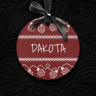 RPG licht rood op   Fantasy tafelblad Retro Gamer  Ornament