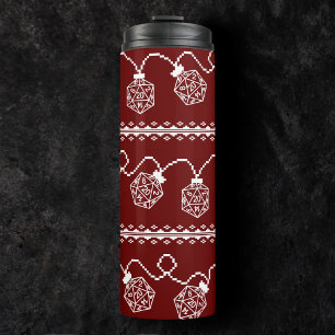 RPG licht rood op   Fantasy tafelblad Retro Gamer  Thermosbeker