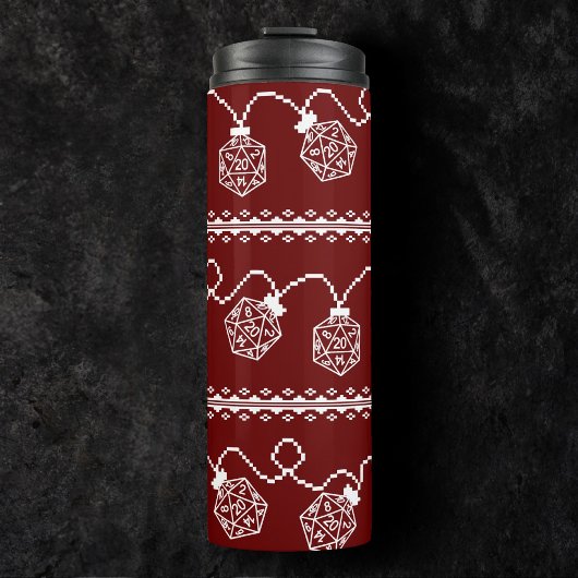 RPG licht rood op | Fantasy tafelblad Retro Gamer  Thermosbeker