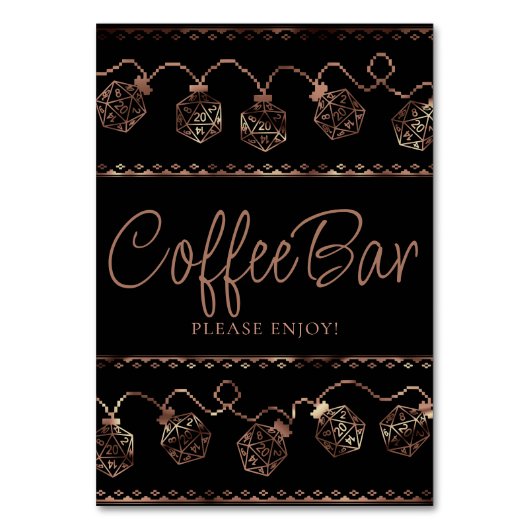 RPG-lichten | Copper Fantasy Tafelblad Gamer Custo Kaart (Voorkant)