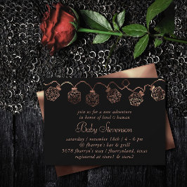 RPG-lichten | Copper Fantasy Tafelblad Gamer Dice Kaart