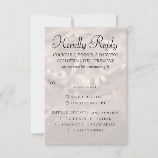 RPG-lichten | Copper Fantasy Tafelblad Gamer Entre RSVP Kaartje (Voorkant)