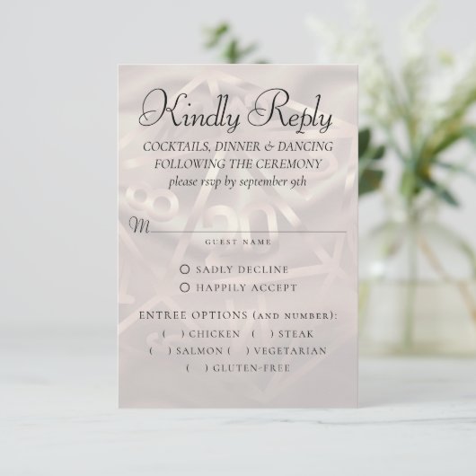 RPG-lichten | Copper Fantasy Tafelblad Gamer Entre RSVP Kaartje (Staand voorkant)