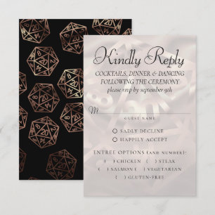 RPG-lichten   Copper Fantasy Tafelblad Gamer Entre RSVP Kaartje