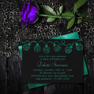 RPG-lichten   Emerald Fantasy Tafelblad Gamer Dice Kaart