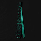 RPG-lichten | Emerald Fantasy Tafelblad Gamer Dice Stropdas