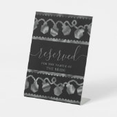 RPG-lichten | Fantasy tafelblad gamer dobbelsteen  Reclamebord Met Voetstuk (Voorkant)