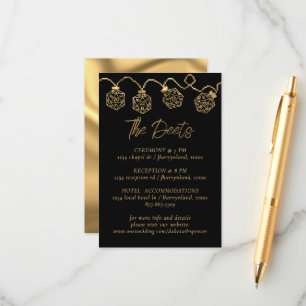 RPG-lichten   Gold Fantasy Tabletop Gamer Details Informatiekaartje