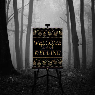 RPG-lichten Gold Fantasy Tafelblad Gamer Welkom Poster