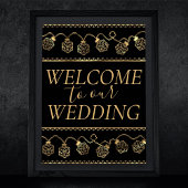 RPG-lichten | Gold Fantasy Tafelblad Gamer Welkom Poster