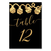 RPG-lichten | Gold Fantasy tafelblad PnP Gamer Dic Kaart (Achterkant)