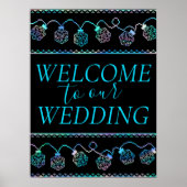 RPG-lichten | Holo Fantasy Tafelblad Gamer Welkom Poster (Voorkant)