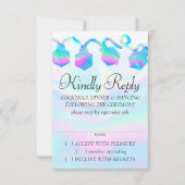 RPG-lichten | Holo Fantasy tafelblad PnP Gamer Dic RSVP Kaartje (Voorkant)