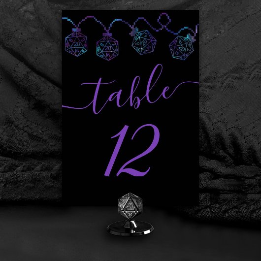 RPG-lichten | Nebula Fantasy Tafelblad Gamer Dice Kaart