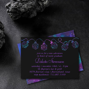 RPG-lichten   Nebula Fantasy Tafelblad Gamer Dice Kaart