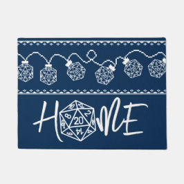 RPG Lights Blauw | Fantasie tafelblad Gamer Dice Deurmat