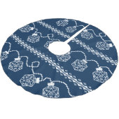 RPG Lights Blauw | Fantasie tafelblad Gamer Dice Kerstboom Rok (Gekanteld)