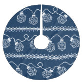 RPG Lights Blauw | Fantasie tafelblad Gamer Dice Kerstboom Rok (Voorkant)