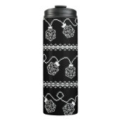 RPG Lights Classic | Fantasie tafelblad Gamer Dice Thermosbeker (Voorkant)