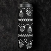 RPG Lights Classic | Fantasie tafelblad Gamer Dice Thermosbeker