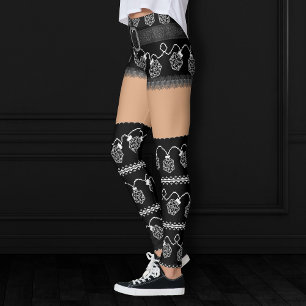 RPG Lights Classic   Retro lelijke trui lichte hui Leggings