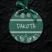 RPG Lights Groen | Fantasie tafelblad Gamer Dice Ornament