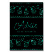 RPG Lights | Groenblauwe fantasietafel aangepast Kaart (Voorkant)