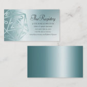 RPG Luxe | Aqua Fantasy Tabletop Gamer Registry Informatiekaartje (Voorkant / Achterkant)
