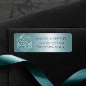 RPG Luxe | Aqua Fantasy Tafelbladgamer Adres Etiket