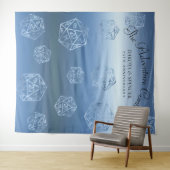 RPG Luxe | Blue Fantasy Tafelblad Gamer Photo Boot Wandkleed (In Situ (horizontaal))