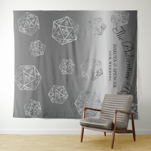 RPG Luxe | Fantasy Retro Tafelblad Gamer Achtergro Wandkleed (In Situ (horizontaal))