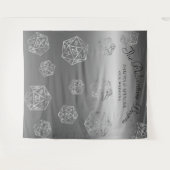 RPG Luxe | Fantasy Retro Tafelblad Gamer Achtergro Wandkleed (Voorkant (horizontaal))