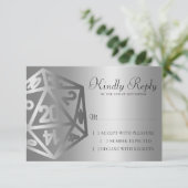 RPG Luxe | Fantasy Sheen tafelblad Retro Gamer Dic RSVP Kaartje (Staand voorkant)