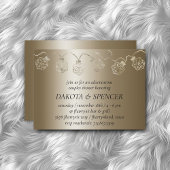 RPG Luxe | Gold Sheen Tafelblad Gamer Dice Lights Kaart