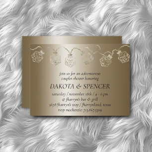 RPG Luxe   Gold Sheen Tafelblad Gamer Dice Lights Kaart