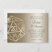 RPG Luxe | Gouden Sheen tafelblad PnP rollenspeler Kaart (Voorkant)