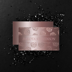 RPG Luxe   Mauve Fantasy Tafelblad Gamer Branding Visitekaartje