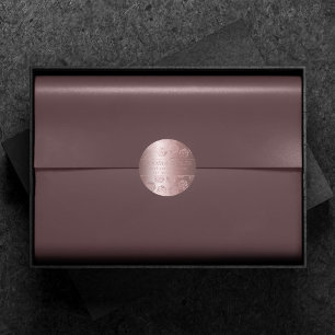 RPG Luxe   Mauve Fantasy Tafelblad Gamer Custom Ronde Sticker