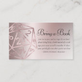 RPG Luxe | Mauve Fantasy Tafelblad Gamer Dice Book Informatiekaartje (Voorkant)