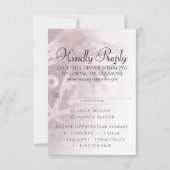 RPG Luxe | Mauve Fantasy tafelblad gamer Entree RSVP Kaartje (Voorkant)