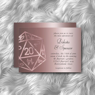 RPG Luxe   Mauve Glans Fantasy Tafelblad Gamer Dob Kaart
