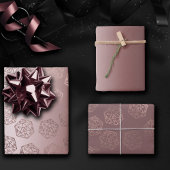 RPG Luxe | Mauve Sheen Fantasy tafelblad Gamer Dic Inpakpapier Vel