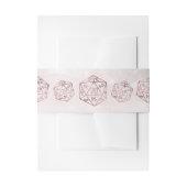 RPG Luxe | Mauve Sheen Fantasy tafelblad Gamer Dic Uitnodigingen Wikkel (Voorkant Voorbeeld)